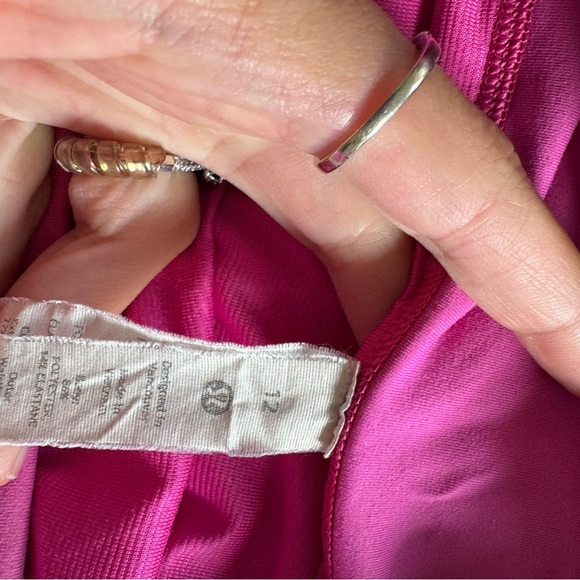 Women's Pink Lululemon Speed Up Athletic Shorts size 12 022-A - Picture 7 of 7